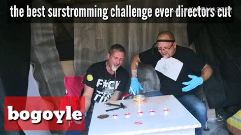 The original best Surstromming challenge ever. Warning not the faint ...