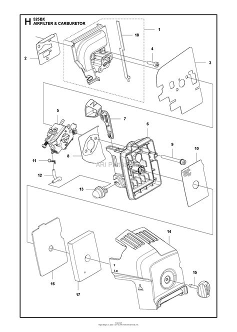 Husqvarna 525 Bx 967284201 2015 01 Parts Diagram For Carburetor Air Filter