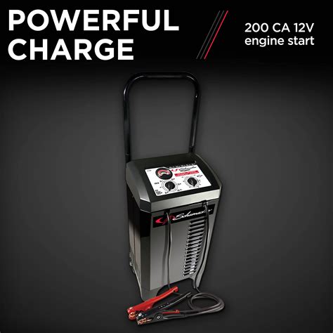 Schumacher Electric Wheeled Battery Charger And Engine Starter