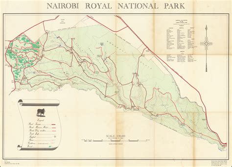 Nairobi National Park Map Pdf - Bobbie Stefanie