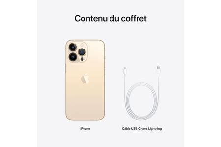 IPhone Apple IPhone 13 Pro 128Go Or 5G Darty