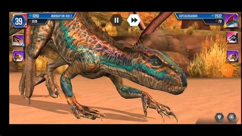 jurassic world the game moja pierwsza girosfira w życio YouTube