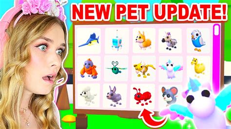 New Pets In Adopt Me Roblox Youtube