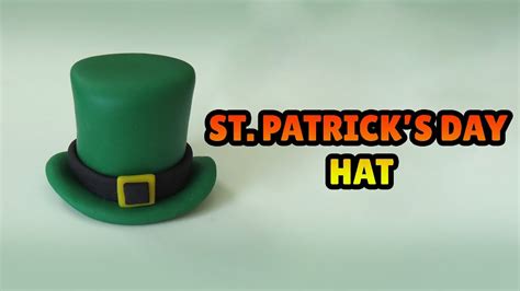 🔴 Diy How To Make Leprechaun Hat St Patricks Day Polymer Clay