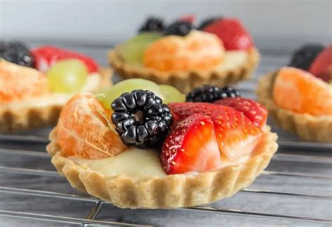 Mini Tartelettes Légères Aux Fruits Ww Plat Et Recette