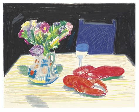 DAVID HOCKNEY (B. 1937) DAVID HOCKNEY (B. 1937) Still Life with Flowers ...