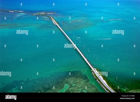 Aerial View of Overseas Highway US 1, Florida Keys, USA Stock Photo - Alamy