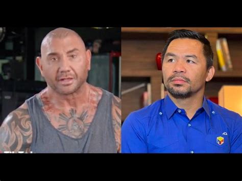 Dave Bautista Reveals Why He Covered Manny Pacquiao Tattoo Gma Entertainment