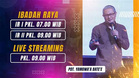 IBADAH RAYA 8 Oktober 2023 Januar Ricky YouTube