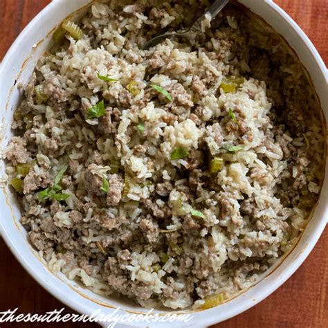 Southern Rice Dressing