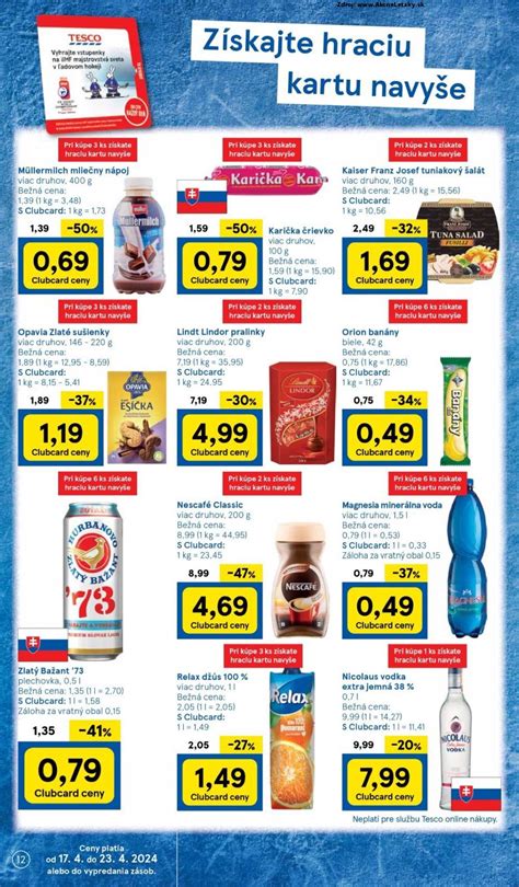 Tesco leták strana 12 17 4 23 4 2024 AkčnéLetáky sk