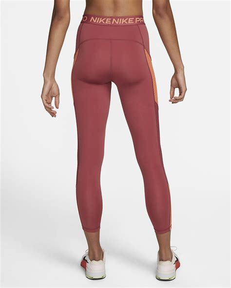 Leggings Nike Pro I 78 Längd Med Hög Midja Och Fickor För Kvinnor Nike Se