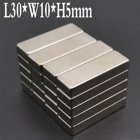 Pcs X X Mm Neodymium Magnet Mm X Mm X Mm N Ndfeb Block