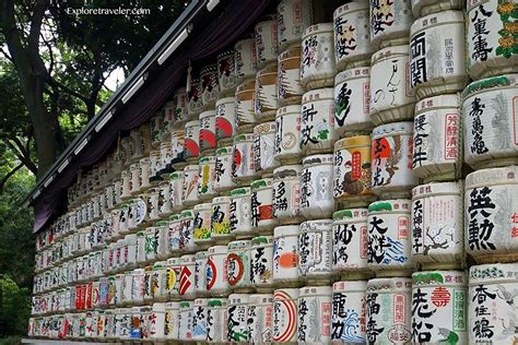 Meiji Jingu Shrine Sake Barrels Best Place In Tokyo Explore Traveler