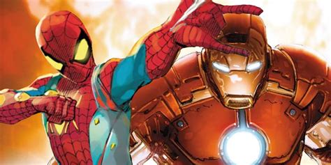 Marvel Comics Tony Stark Gets Along Better With The Spider-Verse's ...