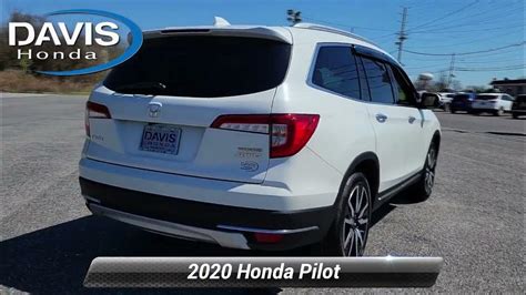 Certified 2020 Honda Pilot Touring 8 Passenger Burlington Nj 14773u