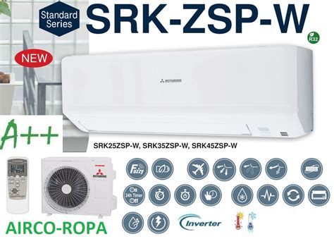 Airco RoPa Mitsubishi SRK SRC 35 ZSP W