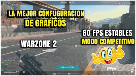 Call Of Duty Warzone La Mejor Configuracion De Graficos Calidad