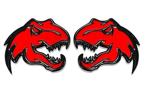 Amazon Zhizhong Dinosaur Emblem Fits For Dodge RAM TRX 1500 2500