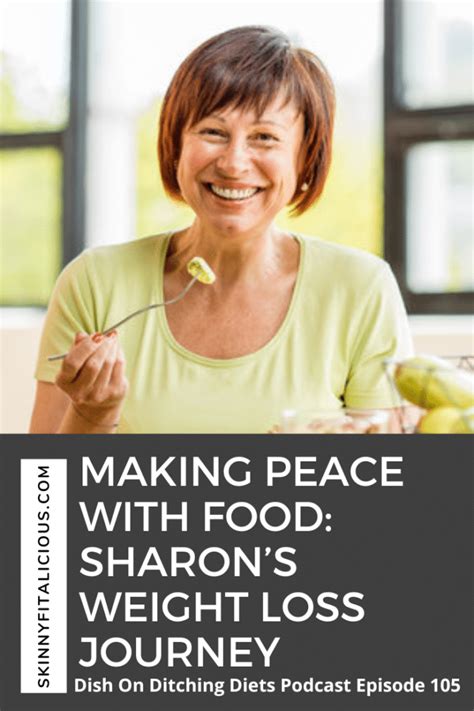 Making Peace With Food Sharon S Weight Loss Journey Skinny Fitalicious