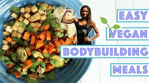 VEGAN BIKINI PREP DIARIES EASY VEGAN BODYBUILDING MEALS EP 3 YouTube