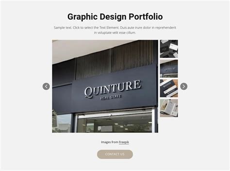 Design portfolio CSS Template