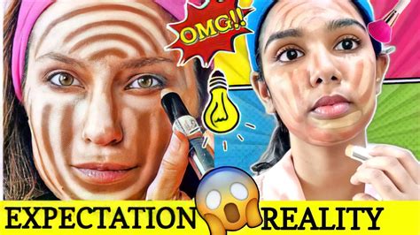 🔥i Tried Viral 5 Minute Crafts Makeup Hacks Trying Weird 5 Minute