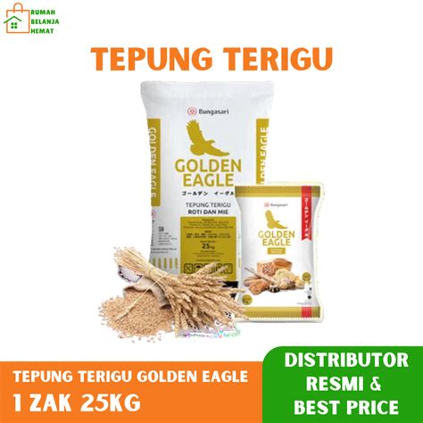 Jual Tepung Terigu Bungasari Golden Eagle Kg Tepung Premium Protein