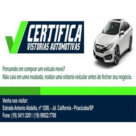 Onde Fazer Vistoria De Carros E Motos Em Saltinho Certifica Vistoria