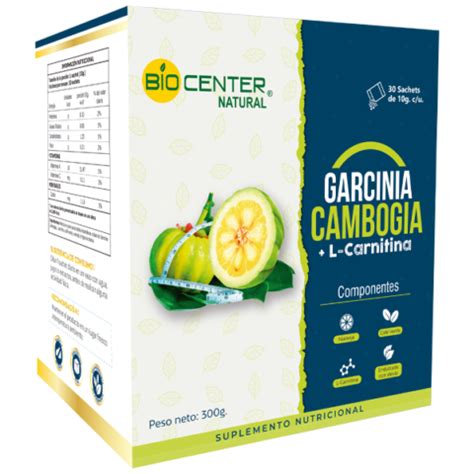 Garcinia Cambogia L Carnitina Biocenter Natural