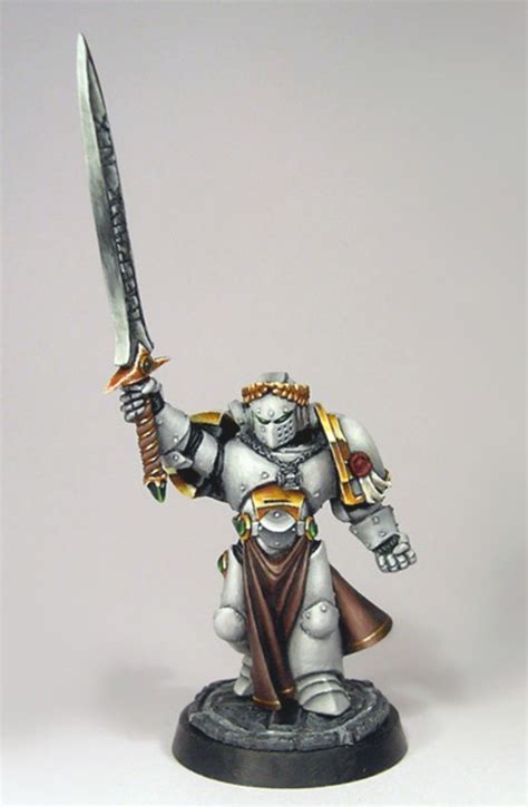 Emperors Champion White Paint Scheme Warhammer 40k Miniatures