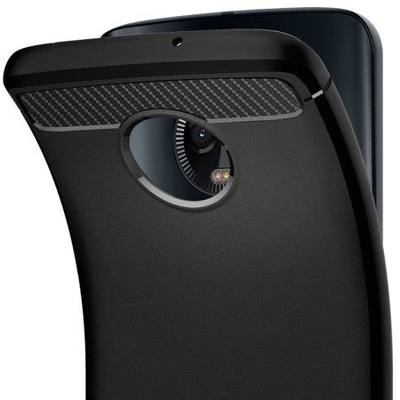 Spigen Rugged Armor Motorola Moto G Plus Tough Case Black