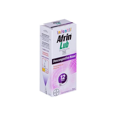 Afrin Lub Infantil Descongestivo Nasal Spray 20 Ml Zedel Distribuidora