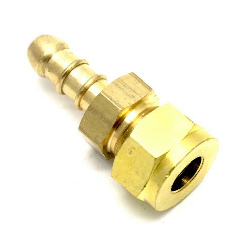 British Made 10mm Compression Fitting To Lpg Fulham Nozzle To 8mm Id