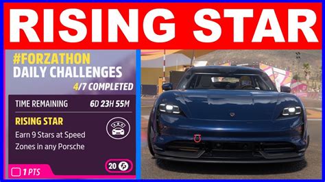 Forza Horizon 5 Rising Star Forzathon Daily Challenges Earn 9 Stars At