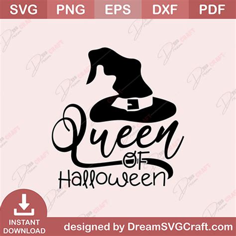 Queen Of Halloween Svg