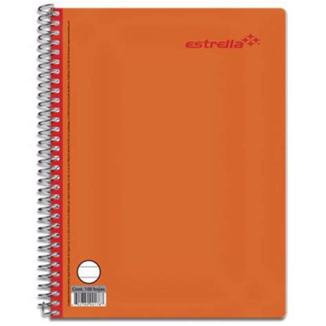 CUADERNO FRANCES ESPIRAL 100H C7 ESTRELLA