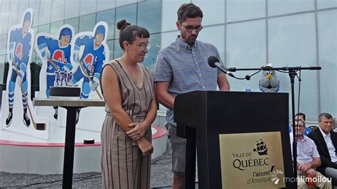 Monlimoilou Les Stastny Désormais Immortalisés à La Place Jean Béliveau