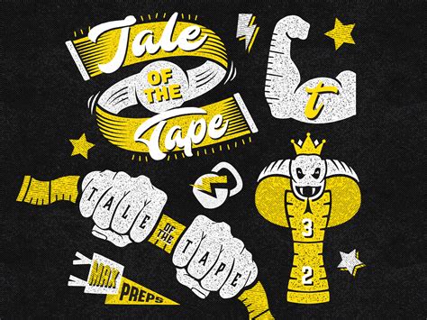 Tale of the Tape by Brandon Salindo on Dribbble