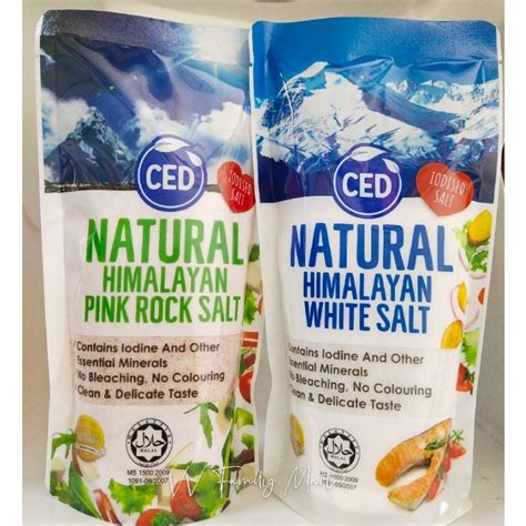 Halal Ced Natural Himalayan Pink Rock Salt White Salt Garam G