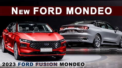 New 2022 Ford Mondeo Or Ford Fusion 2023 First Look At Next Gen Sedan Redesign Youtube