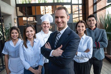 Hotel Staff Working