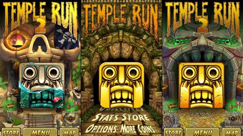 Temple Run 2 Pirate Cove Vs Temple Run Vs Temple Run 2 Sky Summit