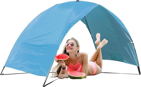 Strandmuschel 2 Personen Pop Up Strandzelt UV Schutz 50 Windschut