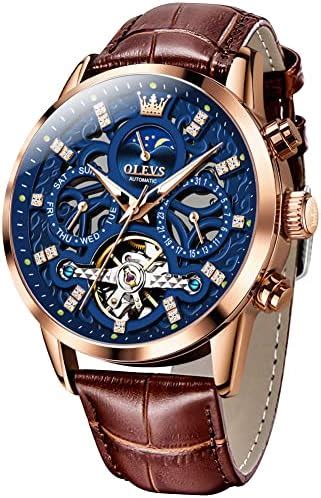 Olevs Montre Squelette Automatique De Luxe M Canique Pour Homme En