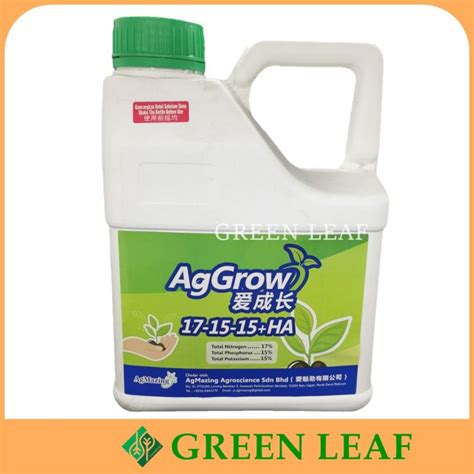 Aggrow L Vitamin Baja Air Daun Leaf Foliar Fertilizer High N