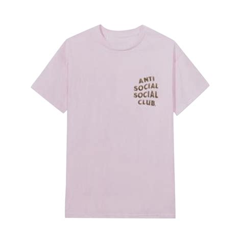 Anti Social Social Club Good Wood Tee 'Pink' | GOAT