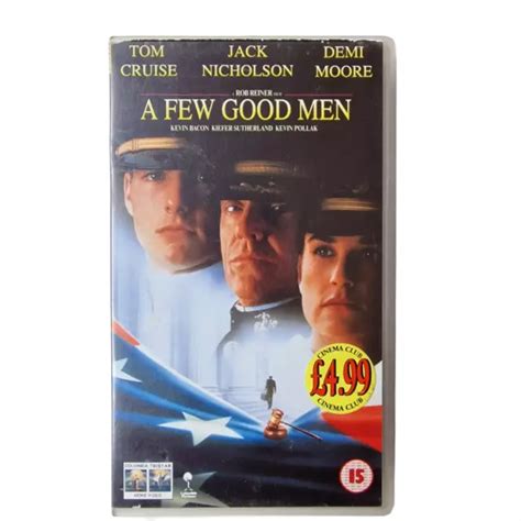 VINTAGE A FEW Good Men Vhs Cassette Movie 11 20 PicClick UK