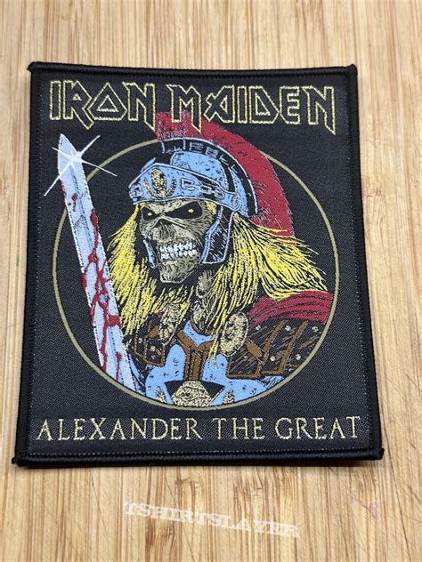 Iron Maiden Iron Maiden Alexander The Great Patch Branavar S