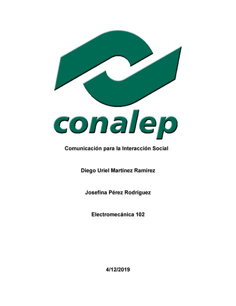 Comunicación Para La Interacción Social Comunicación Para La Interacción Social Diego Uriel